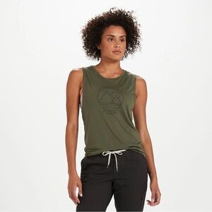 Vuori - The Rise The Shine Tank (Army)